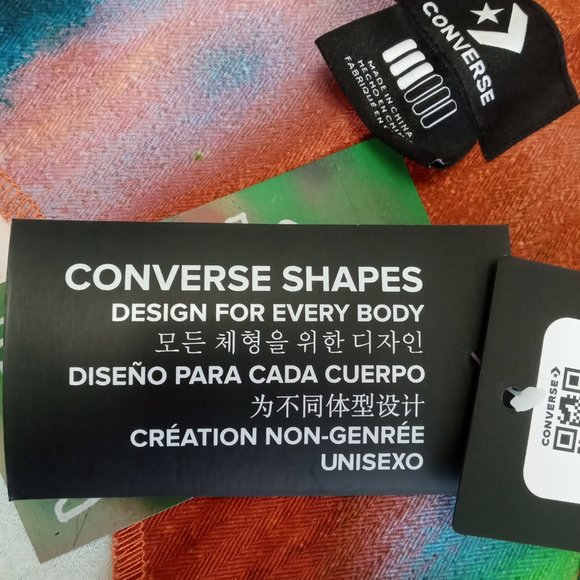 Converse Shapes x Come Tees cosmic airbrush all-over print overalls - Picture 9 of 12